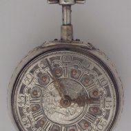 Dutch pocket watch with quarter-striking, signed: ' J. Pieter Kroese, Amsterdam'.