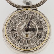 Dutch silver pocket verge pocket watch by 'Cornelis Uijterweer, Rotterdam No. 213' (Cornelis Uyterweer)