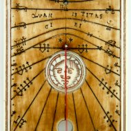 Antique ivory Nuremberg diptych sundial by Lienhart Miller 1619