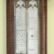 Dutch barometer, 'F. Bazerga te Rotterdam'.