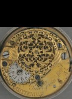 Amsterdam pocket watch, signed: 'Pieter Janse Meyer, Amsterdam, no 45'