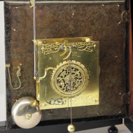Antique Hague Clock by Pieter Visbagh (or Pieter Visbach) ca. 1680,