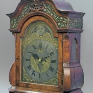 Bracket clock 'Theunis Haakma, Leeuwarden' with day and date. ca 1750.